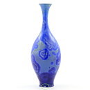 Isak Isaksson (2000s) Unique Vase with Blue Crystalline Glaze 22 cm