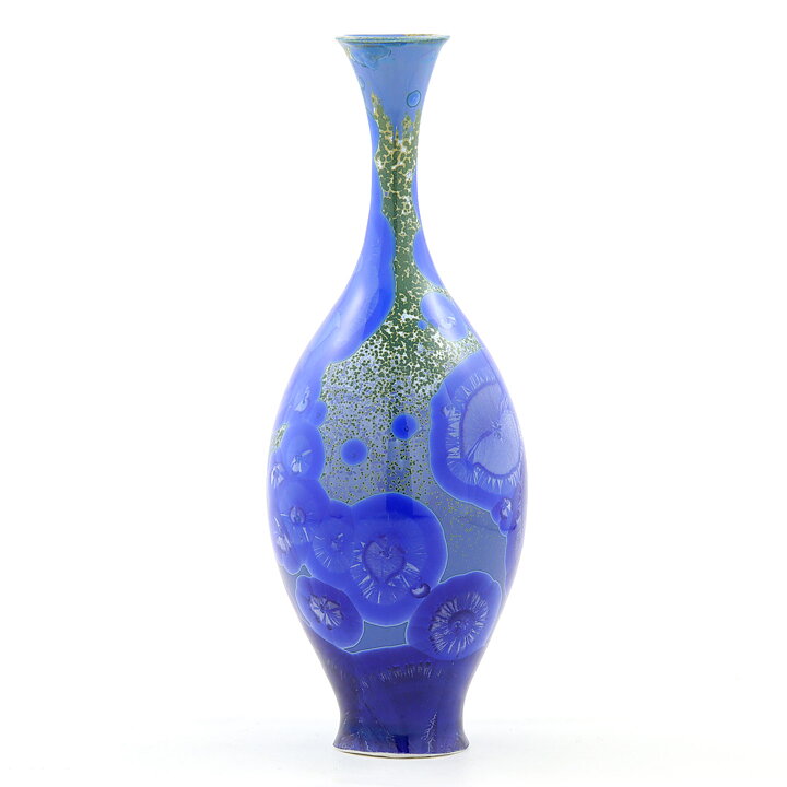 イサク・イサクソン  一点もの  青いベース  (22cm)  2000年代 