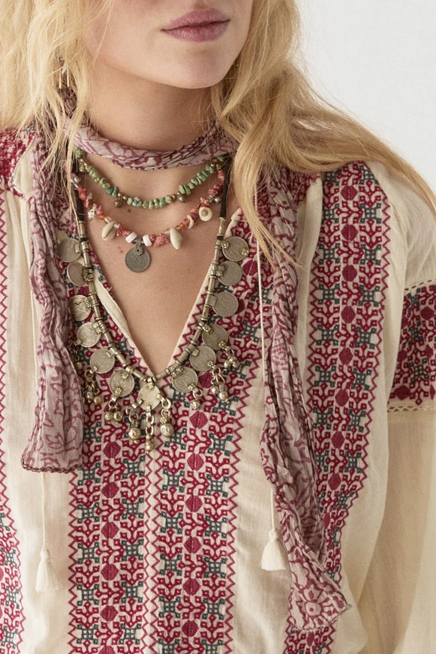 Maison Hotel - Dion Blouse Red Wine  - 7