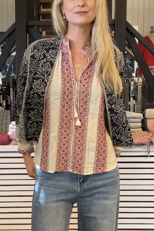 Maison Hotel - Dion Blouse Red Wine  - 12