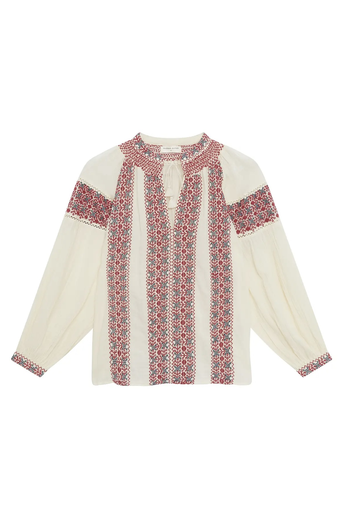 Maison Hotel - Dion Blouse Red Wine  - 8