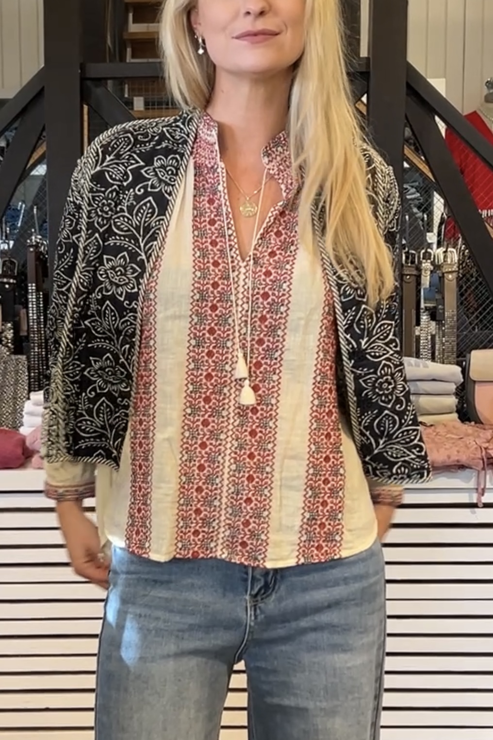 Maison Hotel - Dion Blouse Red Wine  - 9