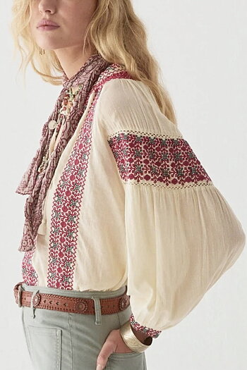 Maison Hotel - Dion Blouse Red Wine 