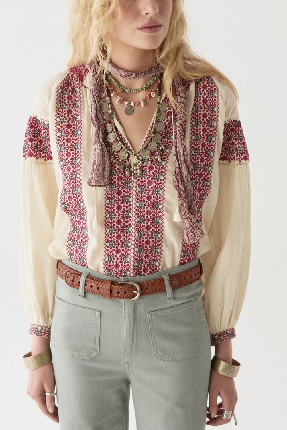 Maison Hotel - Dion Blouse Red Wine 