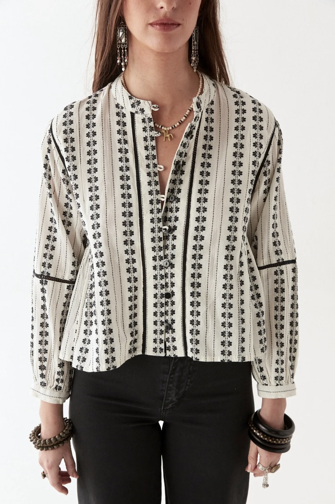 Maison Hotel - Consuelito Blouse Pearl Jam