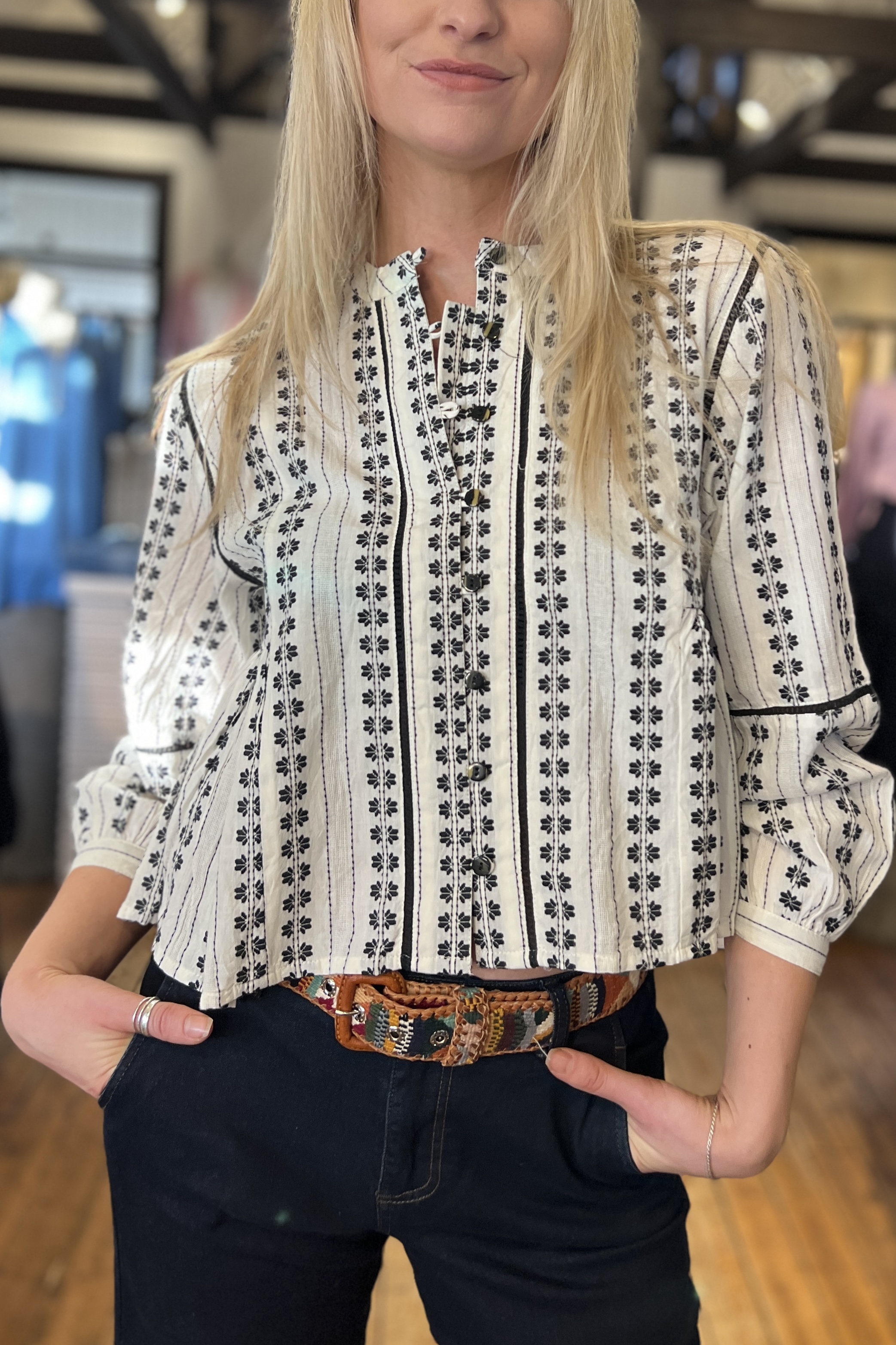 Maison Hotel - Consuelito Blouse Pearl Jam - 10
