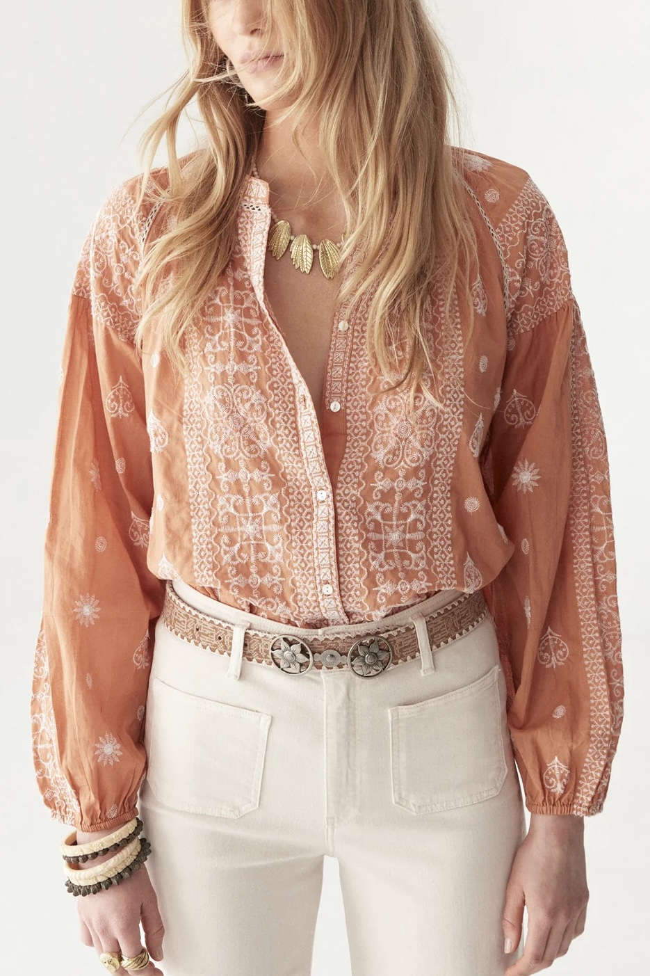 Maison Hotel - Stephanie Blouse Pumpkin