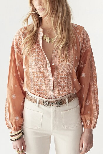 Maison Hotel - Stephanie Blouse Pumpkin