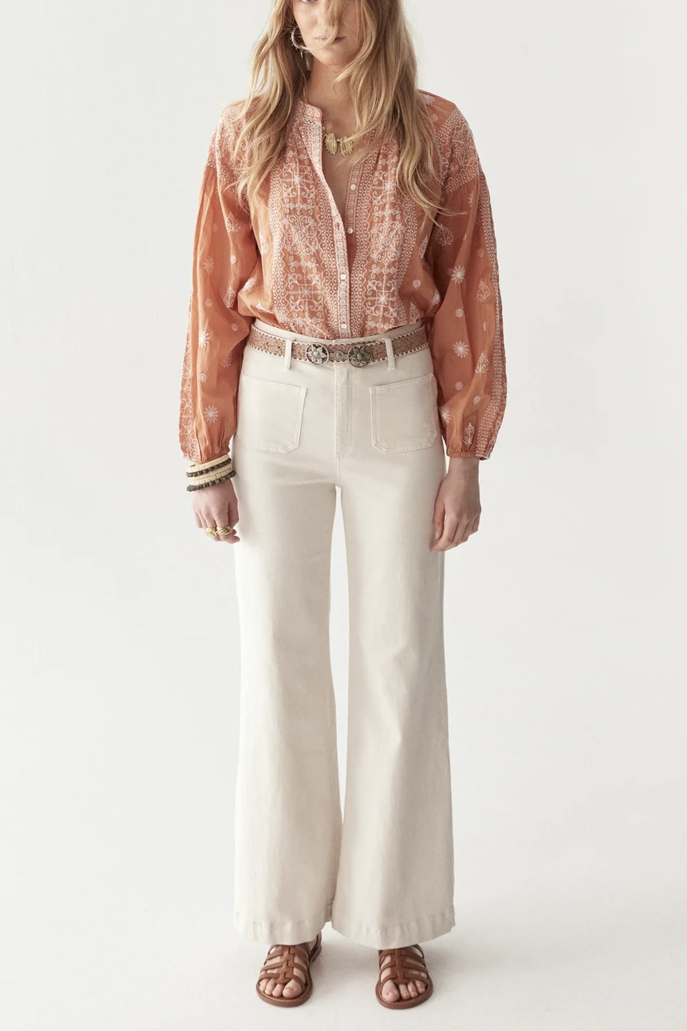 Maison Hotel - Stephanie Blouse Pumpkin - 5