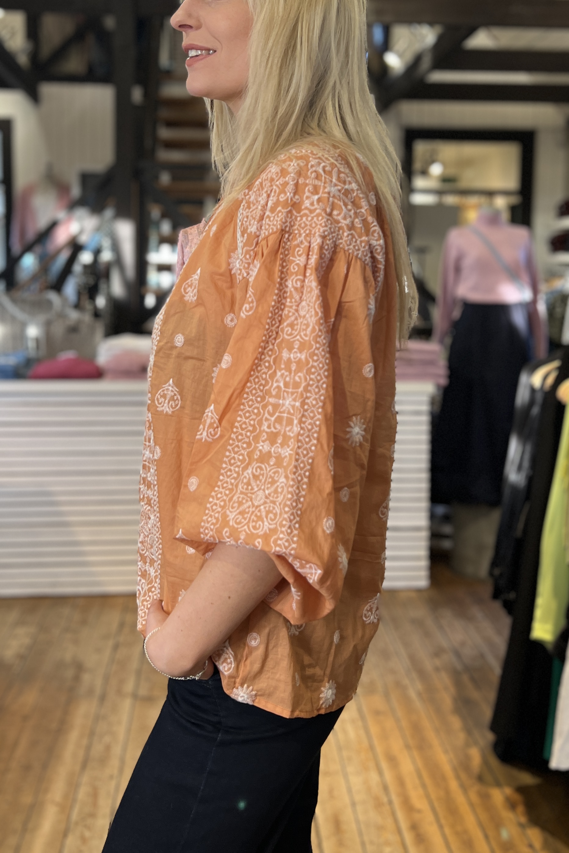 Maison Hotel - Stephanie Blouse Pumpkin - 9