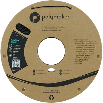 PolyFlex TPU-90A (1.75mm, 750g) - Black