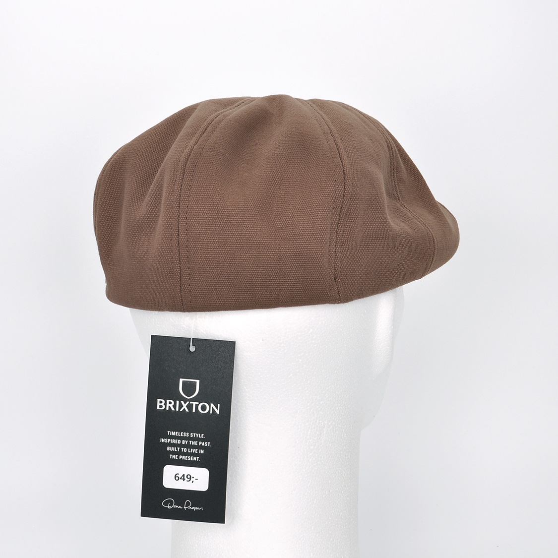 Brixton - Brood Cold Weather Sherpa Snap Cap Pinecone Brown - 4