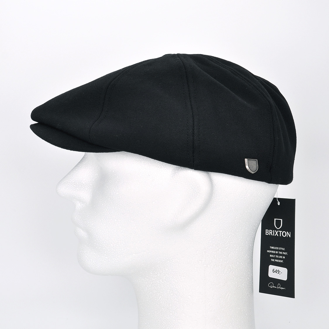 Brixton - Brood Cold Weather Sherpa Snap Cap Black - 3