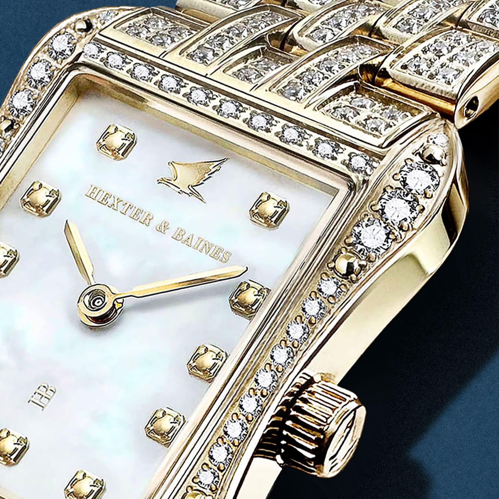 H&B Cronvas Pearl, Gold - 5