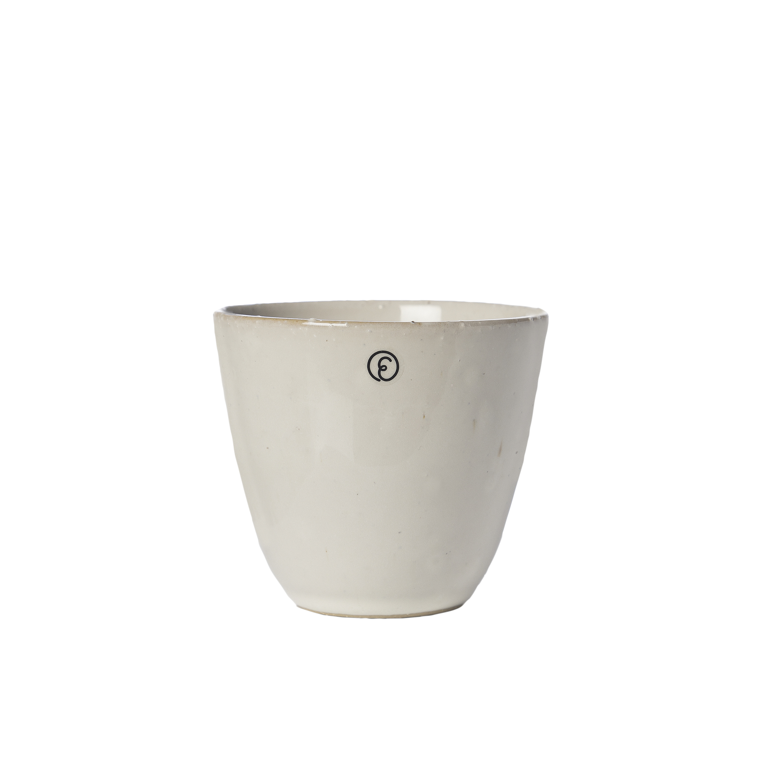 Mugg Stengods 8 cm ERNST - Naturvit - 2