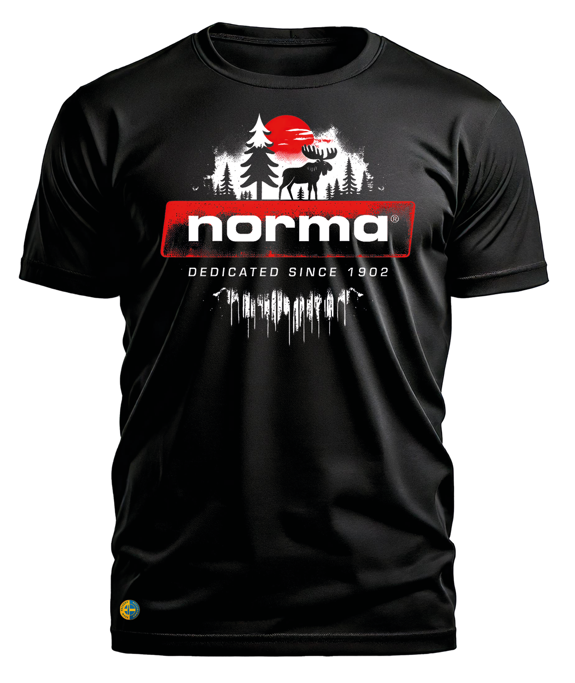 NORMA® Wild North herr t-shirt