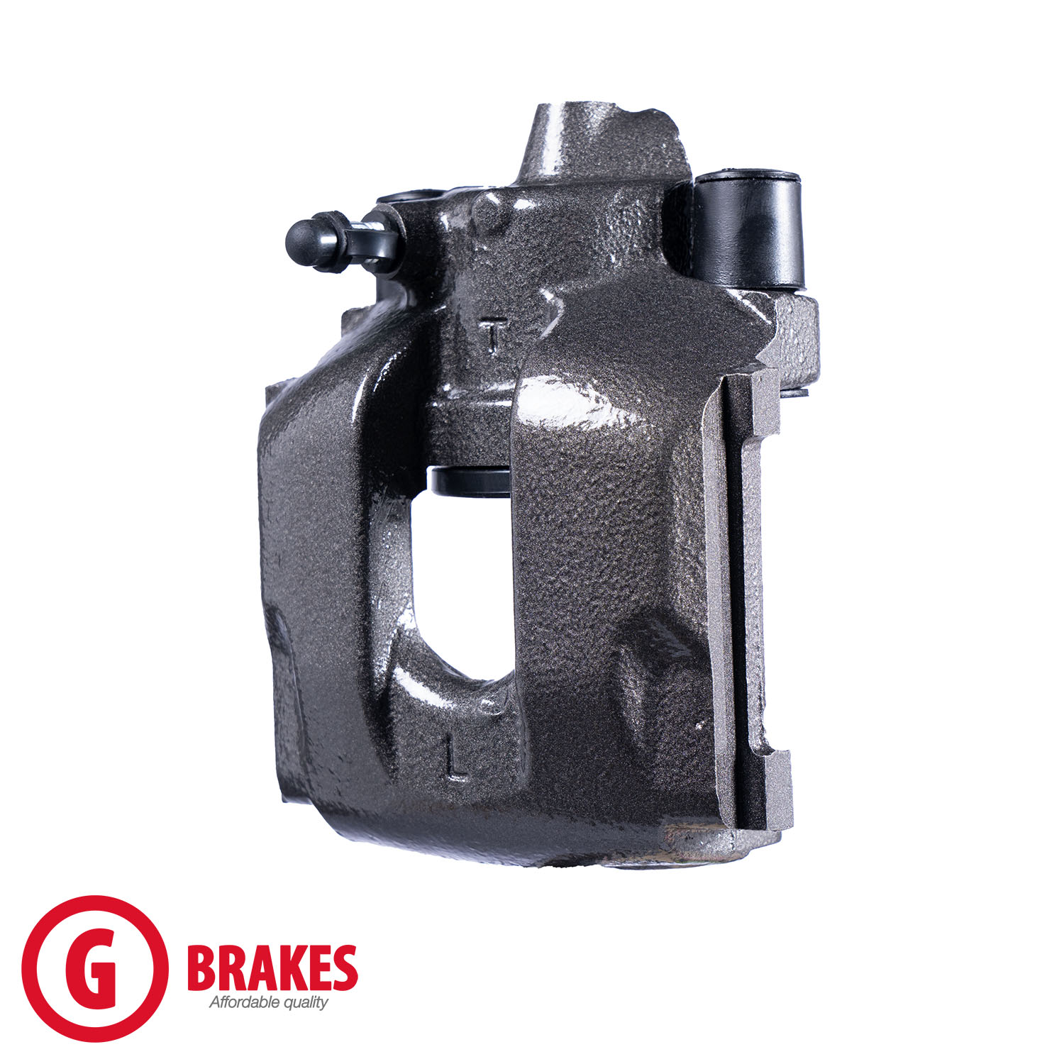 Bromsoksfärg Metallic Carbon