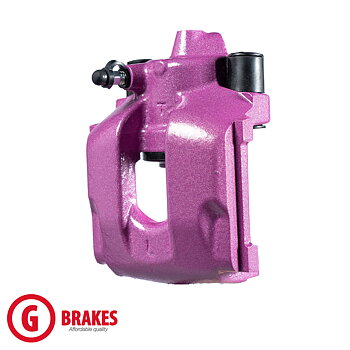 Bromsoksfärg Metallic Rosa