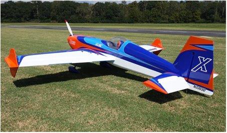 Extreme Flight Extra 330S 95tum/2.5m Xpwr 60 Blue/Orange/White - 2