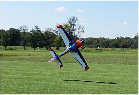 Extreme Flight Extra 330S 95tum/2.5m Xpwr 60 Blue/Orange/White - 3