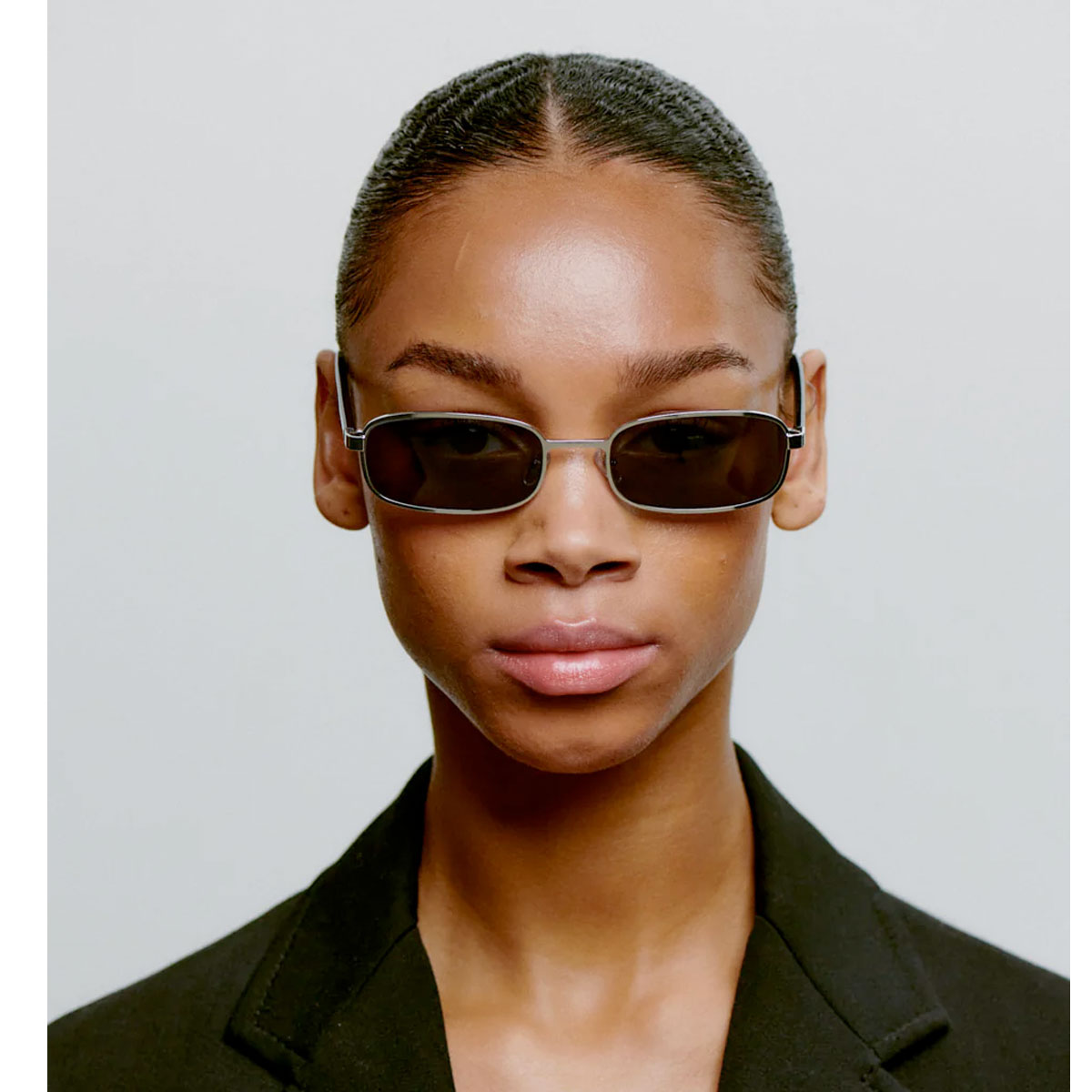 A Kjaerbede sunglasses Noah Silver Black - 4