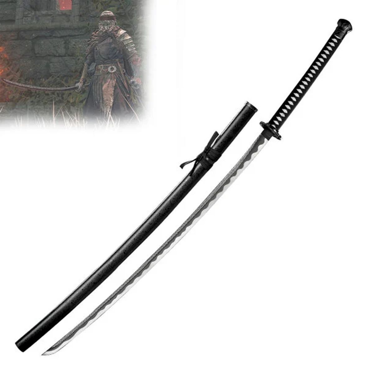 Katana Svärd Moonveil från spelet Elden Ring - 142cm - 2