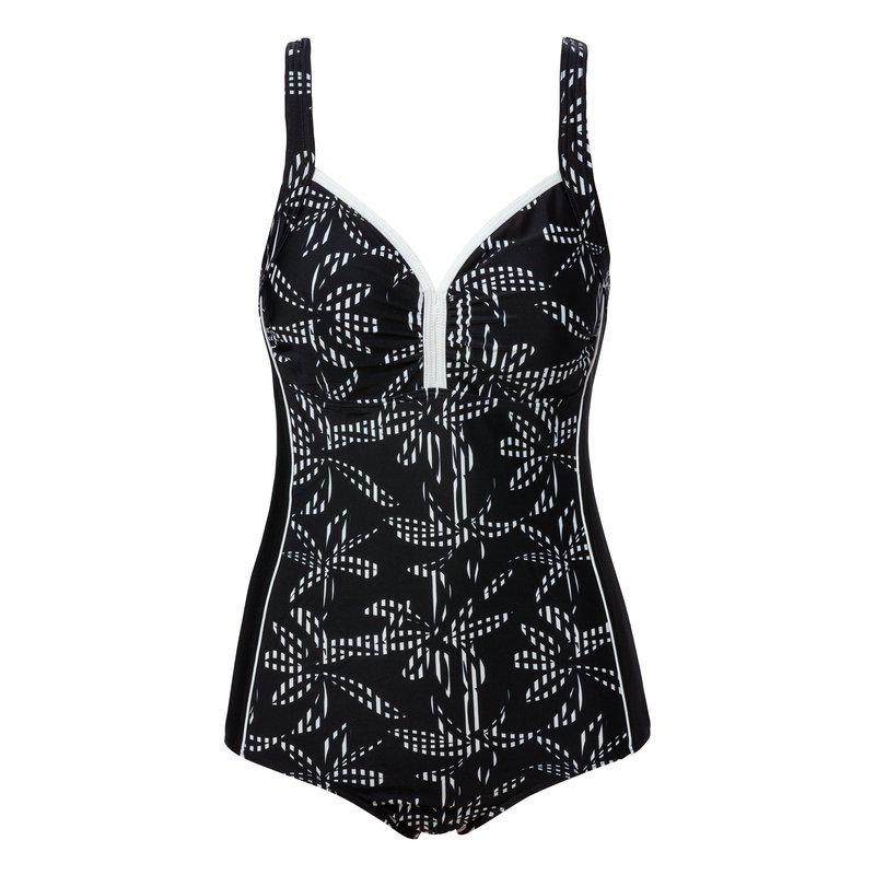 Baddräkt Striped Floral Samos från Trofé