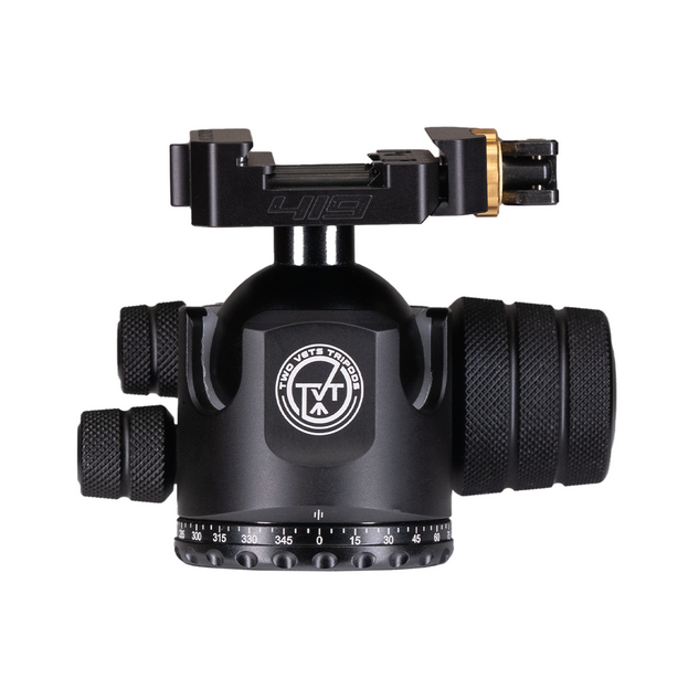 Two Vets Tripod 44MM Dual Tension Ballhead W/ Arcalock Dual Clamp ( Arca Swiss and Picatinny) - 4