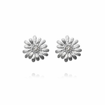 Caroline Svedbom Daisy örhänge rhodium crystal