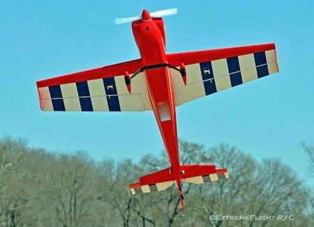 Extreme Flight Laser 60tum/1.5M XPWR 22cc/T-motor AM600 V3 Red/White - 7