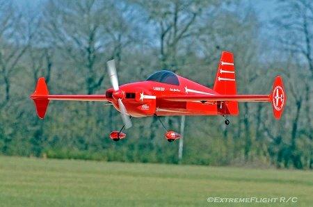 Extreme Flight Laser 60tum/1.5M XPWR 22cc/T-motor AM600 V3 Red/White - 6