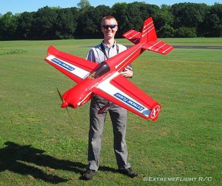 Extreme Flight Laser 60tum/1.5M XPWR 22cc/T-motor AM600 V3 Red/White - 4