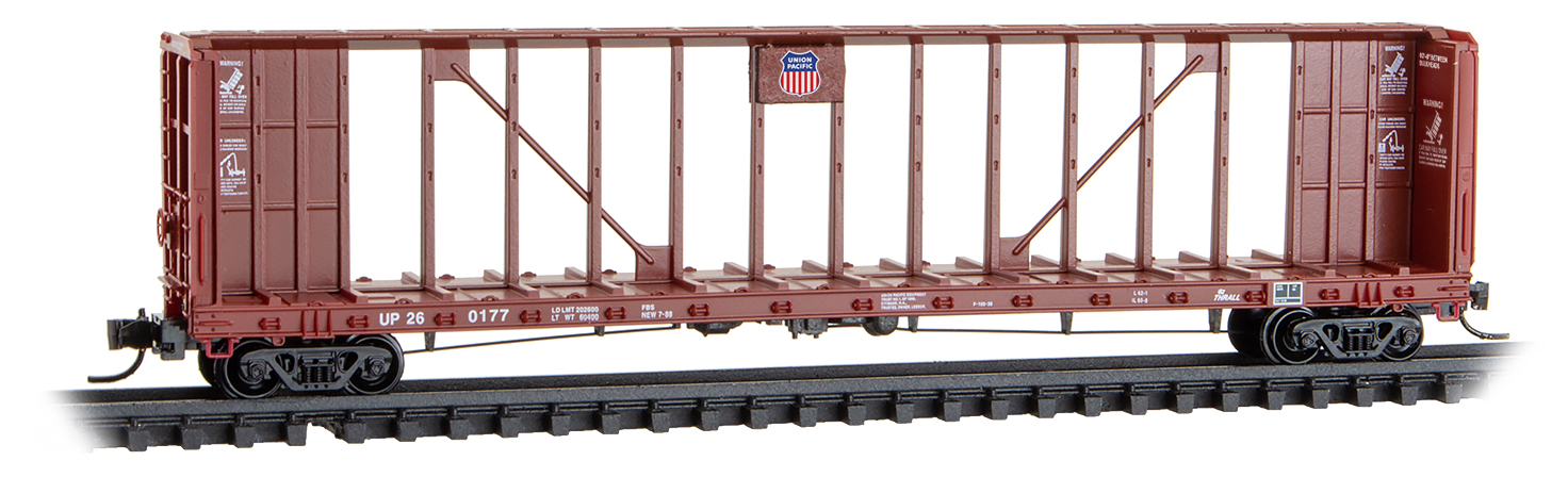 Centerbeam 60' Flat Car UP #260177