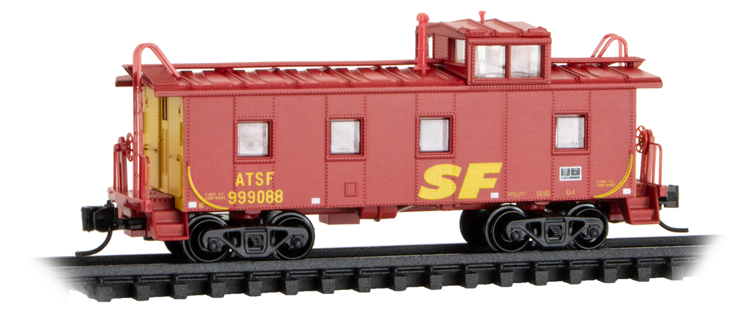 Caboose 36' with Offset ATSF #999088