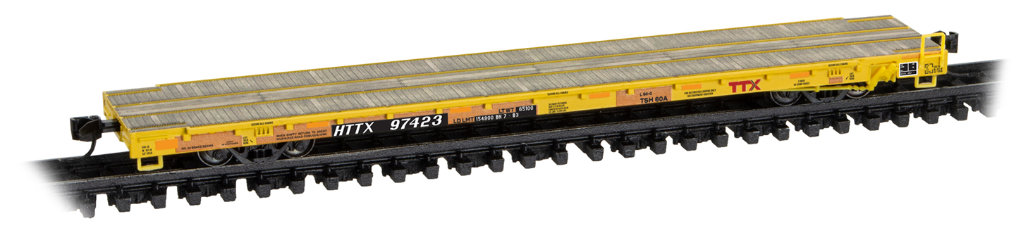 Thrall 60' flat car, TTX #97423