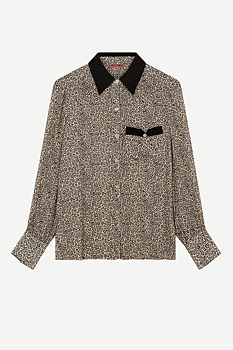 HEYANNO Petite Flower Shirt