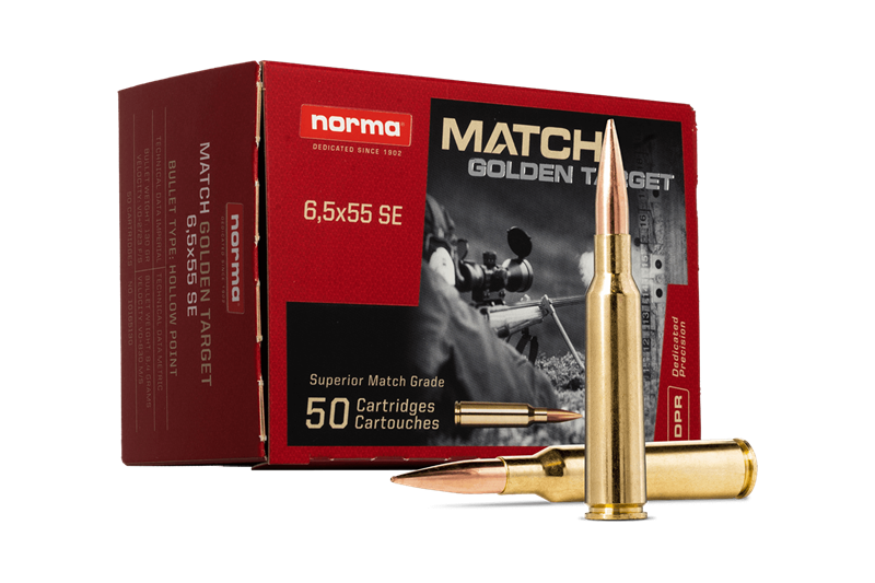 Norma Golden Target 6,5x55, Ask om 50st