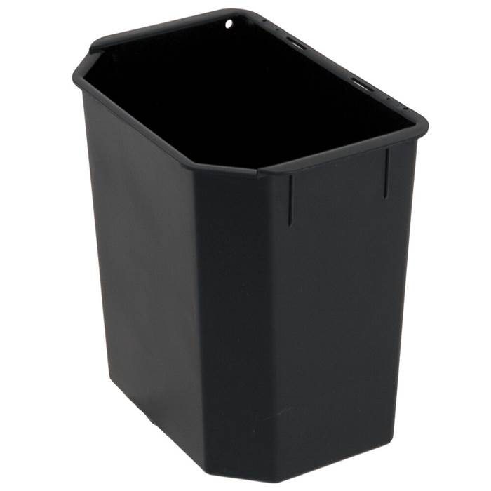 Plastkärl 9L insats svart - 2