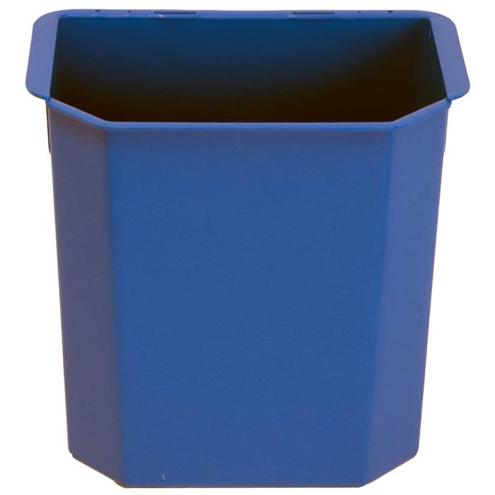 Plastkärl 9L insats blå