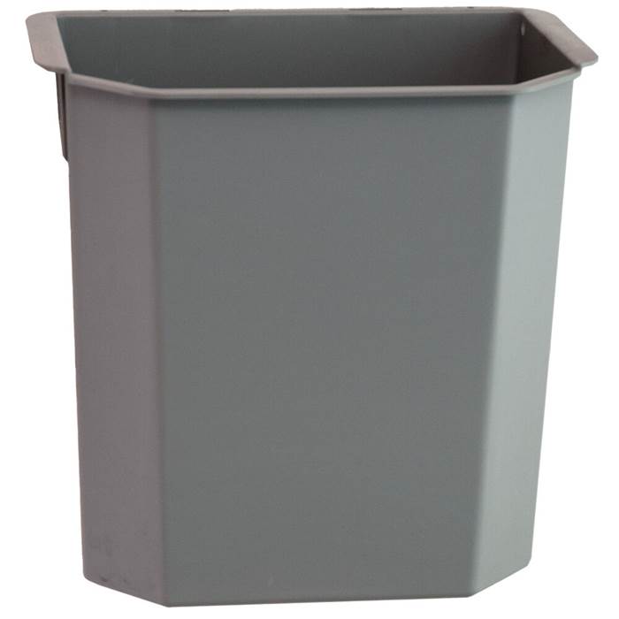 Plastkärl 9 L insats grå