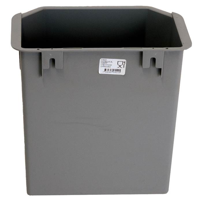 Plastkärl 9 L insats grå - 3