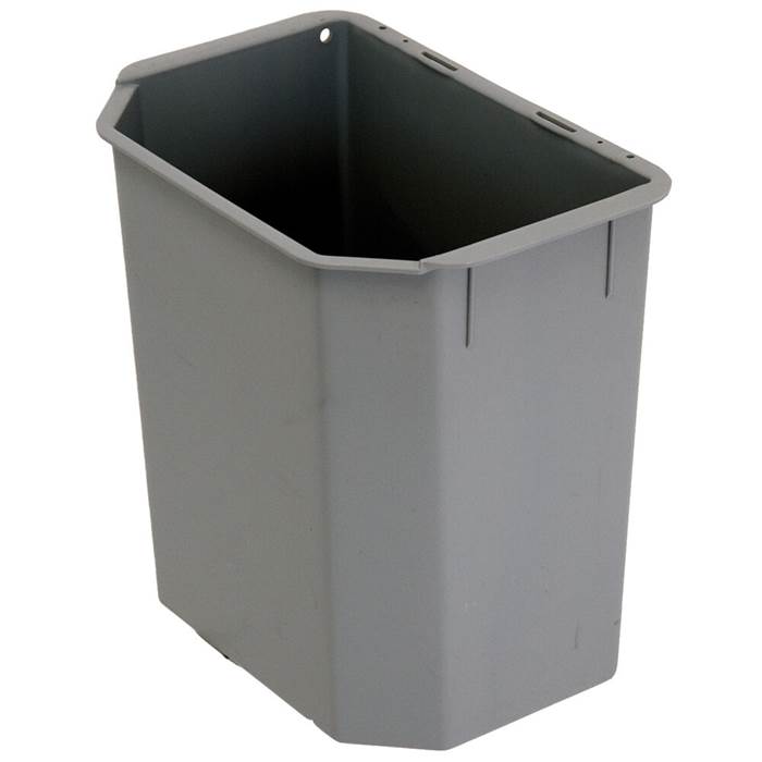 Plastkärl 9 L insats grå - 2