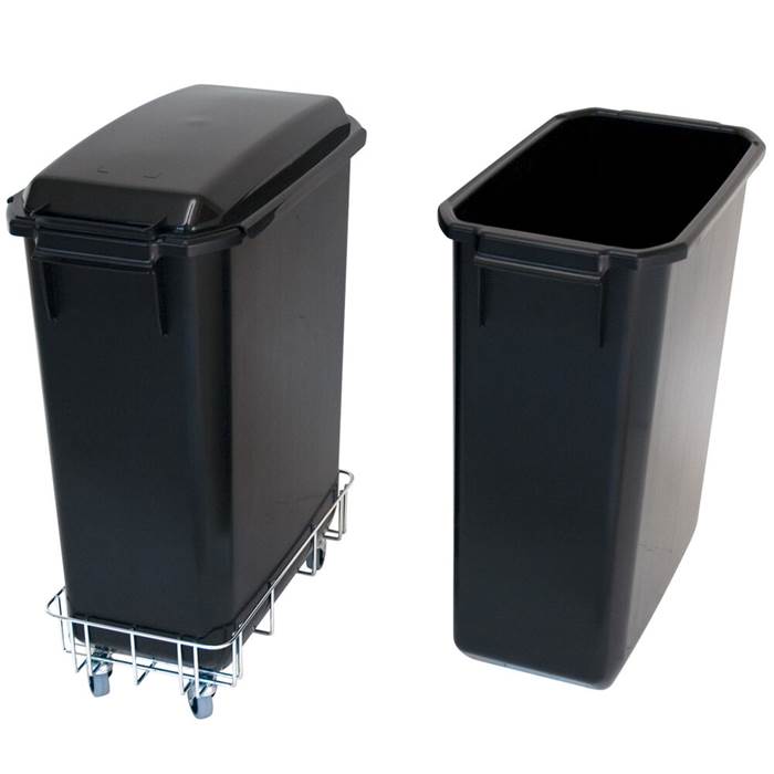 Soptunna Patricia 60L Svart - 2