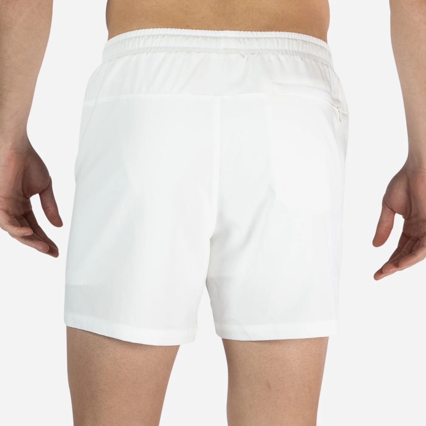 AGUA VOLLEY 2N1 SWIM SHORT - 5" WHITE - 4