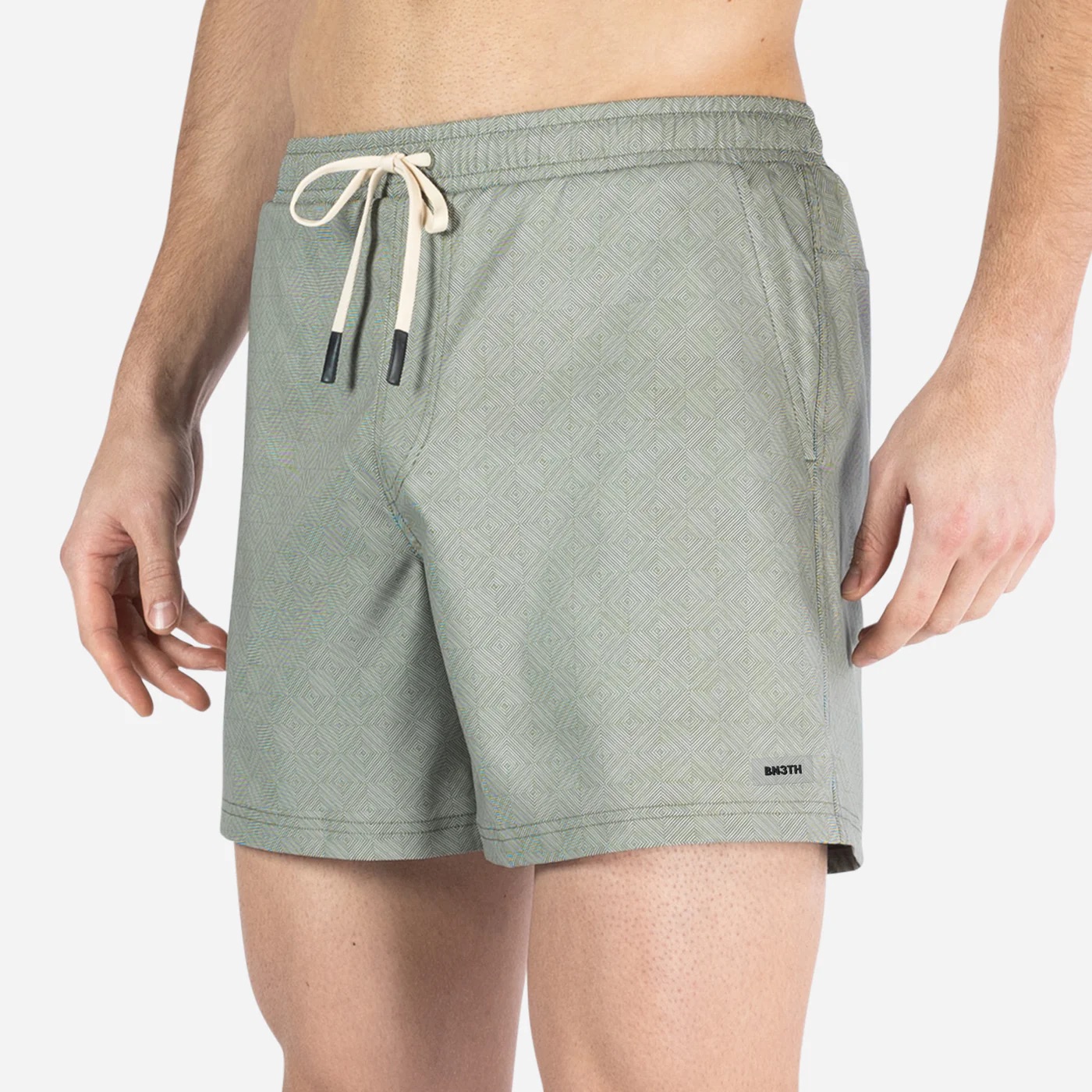 AGUA VOLLEY 2N1 SWIM SHORT - 5" ARTISAN TILE-BRONZE - 3