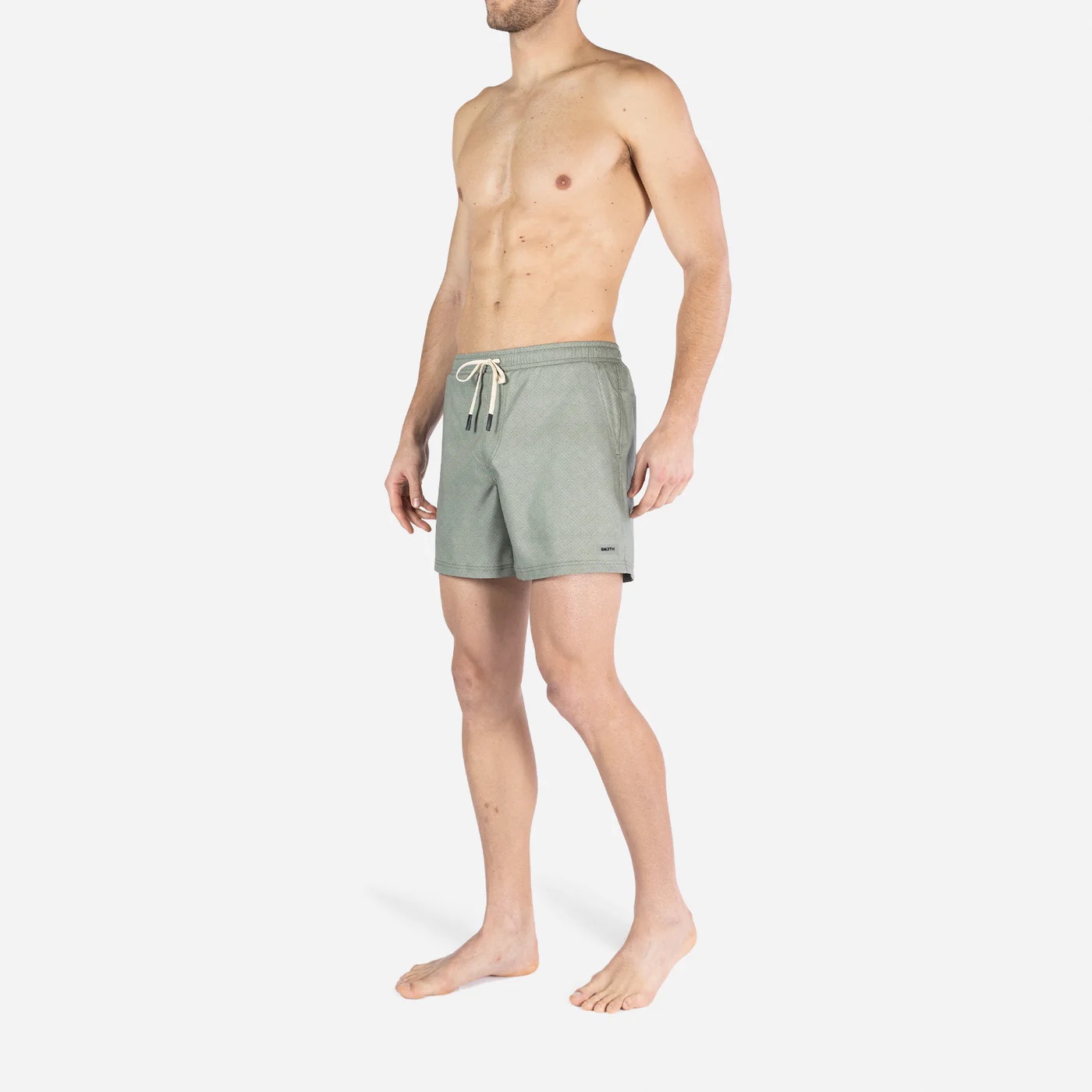 AGUA VOLLEY 2N1 SWIM SHORT - 5" ARTISAN TILE-BRONZE - 5