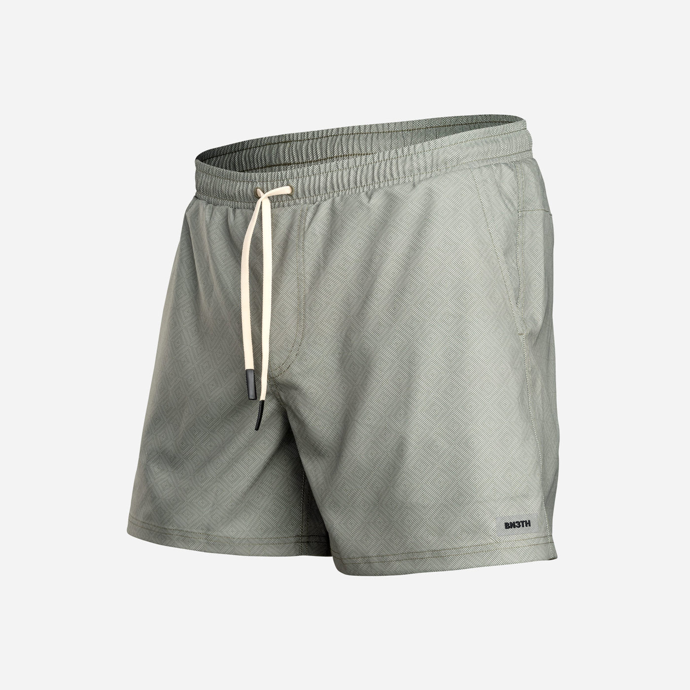 AGUA VOLLEY 2N1 SWIM SHORT - 5" ARTISAN TILE-BRONZE