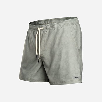 AGUA VOLLEY 2N1 SWIM SHORT - 5" ARTISAN TILE-BRONZE