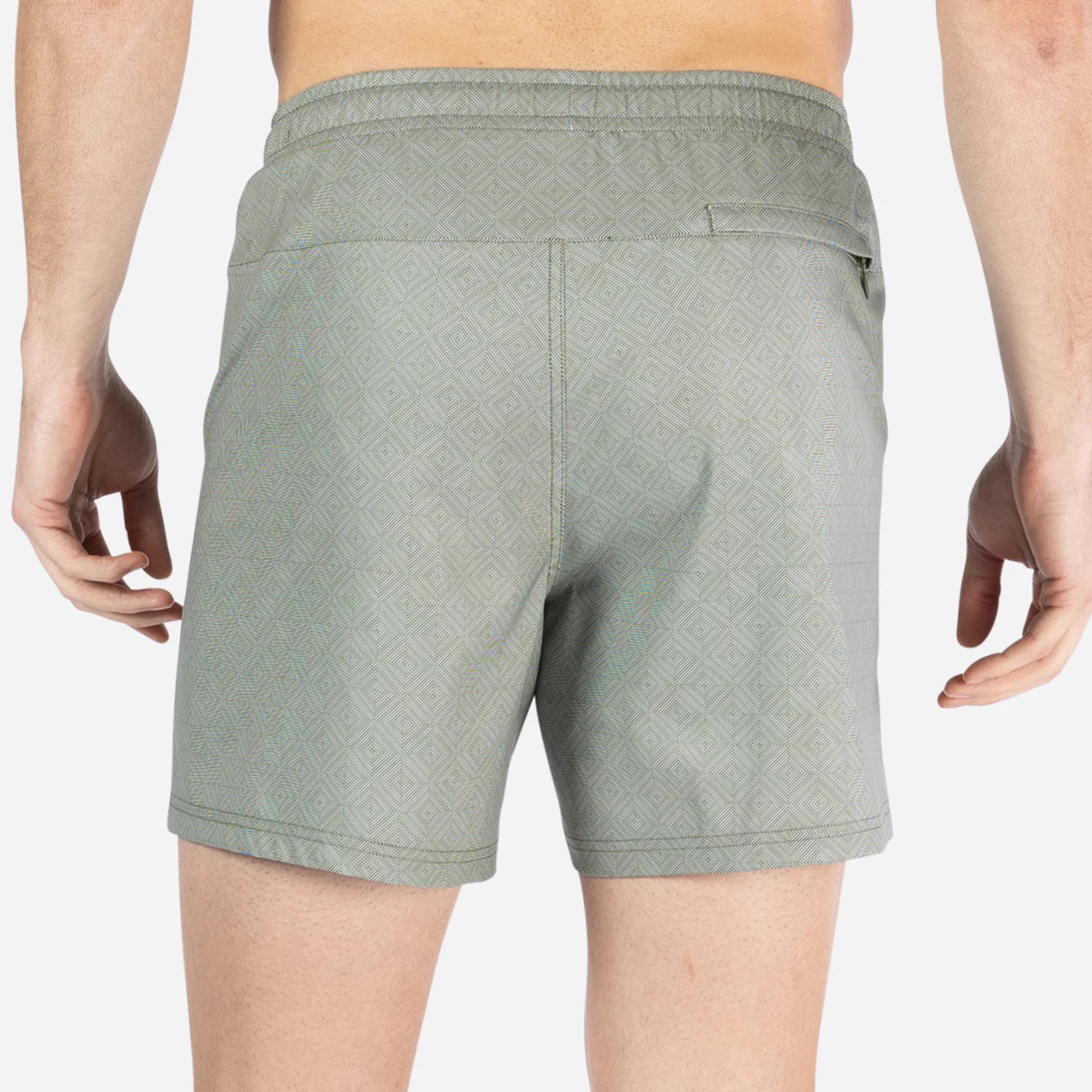AGUA VOLLEY 2N1 SWIM SHORT - 5" ARTISAN TILE-BRONZE - 4