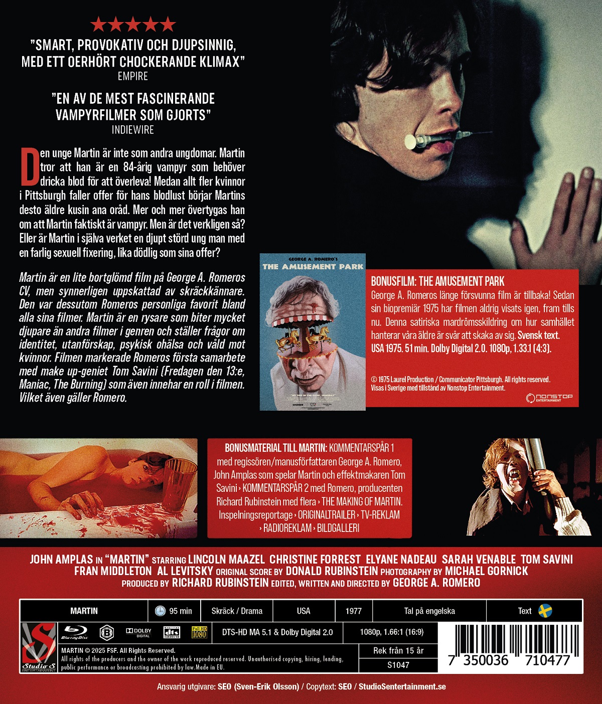 Martin / Amusement Park (Blu-ray) - 2